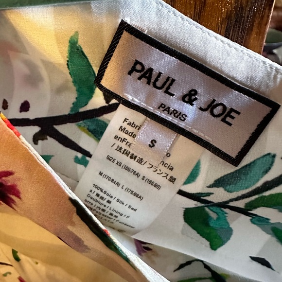 Paul and Joe silk floral midi dress sz S retail $1085 - Picture 6 of 8